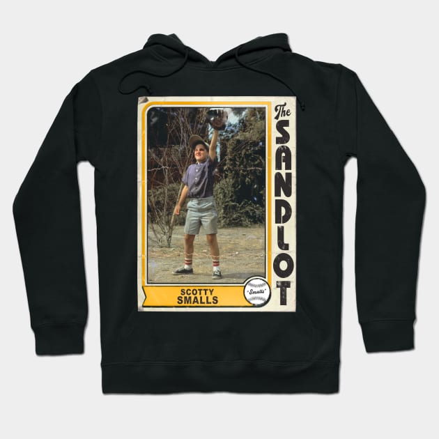 Scotty Smalls Vintage The Sandlot Trading Card Hoodie by darklordpug